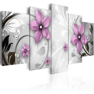 Canvas Print - Saucy flowers