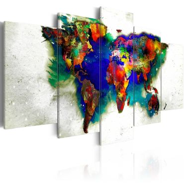 Canvas Print - Green planet