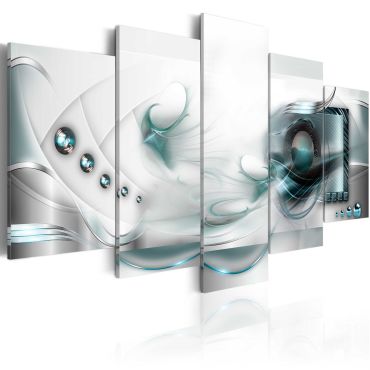Canvas Print - turquoise eye