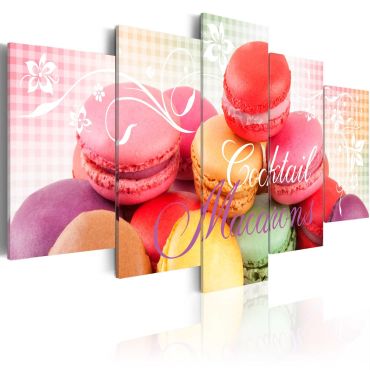 Canvas Print - Sweet macarons