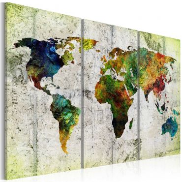 Canvas Print - Colourful Travels
