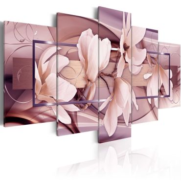 Canvas Print - Moody Flowers