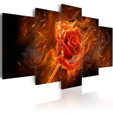 Πίνακας - Flaming Rose