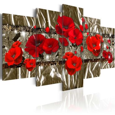 Canvas Print - Golden Poppies