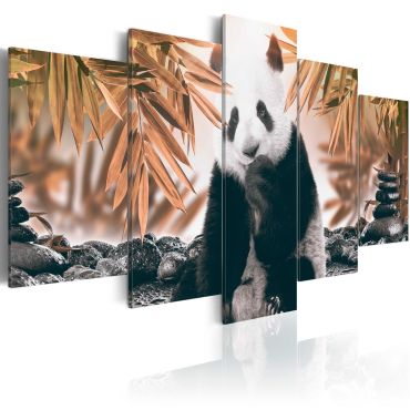 Canvas Print - Thoughtful Panda