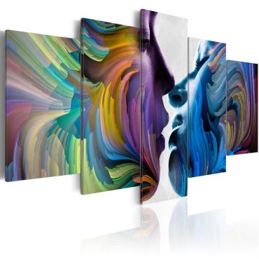 Canvas Print - Kiss of Colours