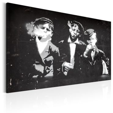 Canvas Print - Street Gang (Retro style)  