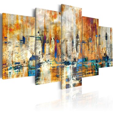 Canvas Print - Memory of the City 