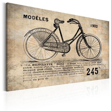 Πίνακας - N° 1245 - Bicyclette 