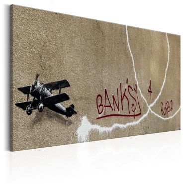 Πίνακας - Love Plane by Banksy