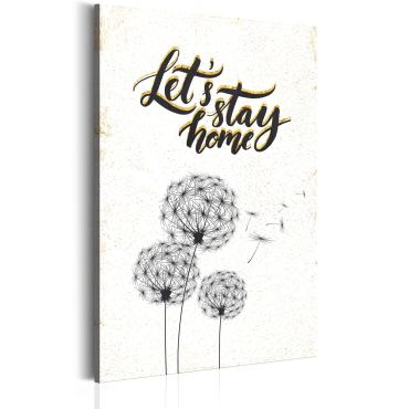 Πίνακας - My Home: Let's stay home