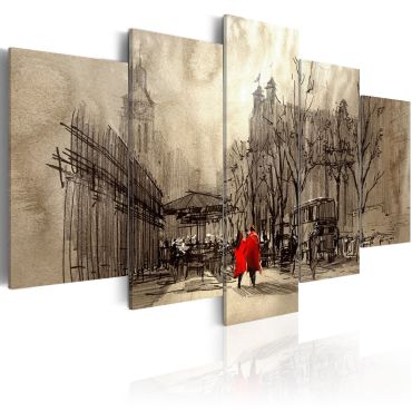Canvas Print - Romantic Stroll