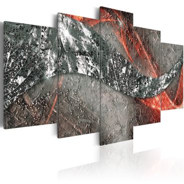 Canvas Print - Silver Fire