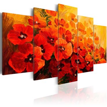 Canvas Print - Land of Poppies