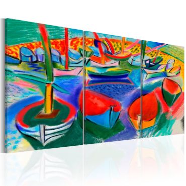 Canvas Print - Sea of Colours