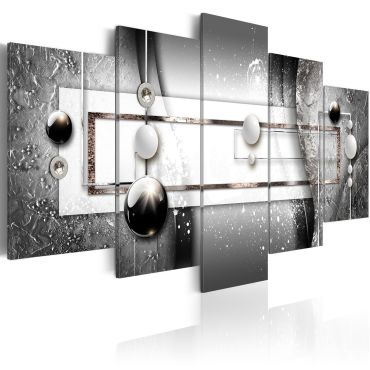 Canvas Print - Grey Symmetry
