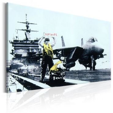 Canvas Print - Applause by Banksy