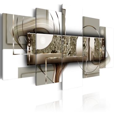 Canvas Print - Structure of Gold