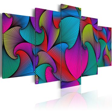 Canvas Print - Carousel of Colours