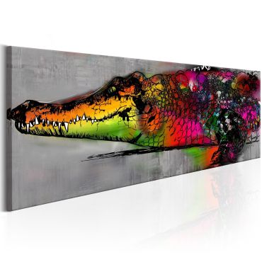 Πίνακας - Colourful Alligator