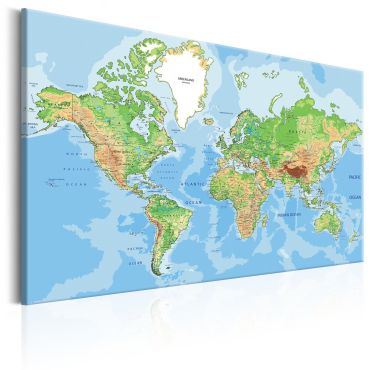 Canvas Print - Explore the World!