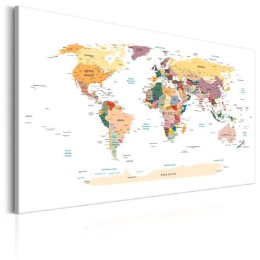 Πίνακας - World Map: Travel Around the World