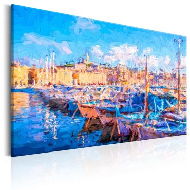 Canvas Print - Blue Port