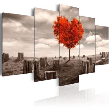 Canvas Print - Hill of Lonely Hearts