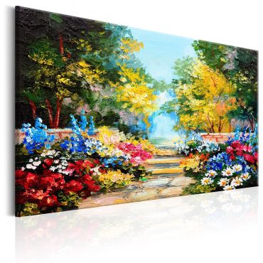 Canvas Print - The Flowers Alley