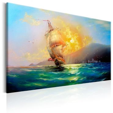 Canvas Print - Burning Sky