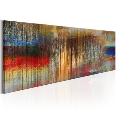 Canvas Print - Colourful Rainstorm