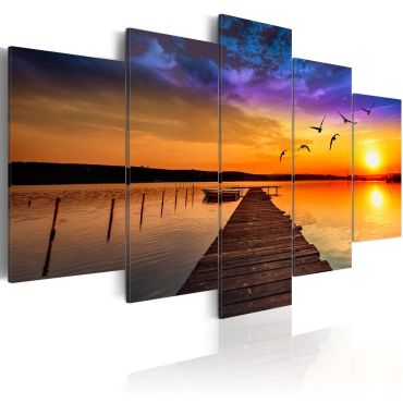 Canvas Print - Romantic Lake