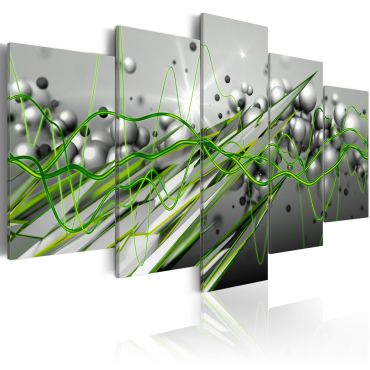 Canvas Print - Green Rhythm