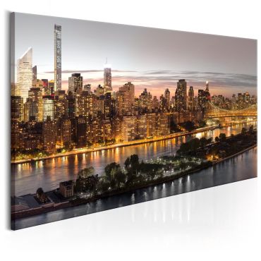 Canvas Print - Evening Manhattan