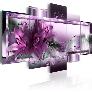 Πίνακας - Purple Lilies