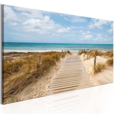 Canvas Print - Windy Beach