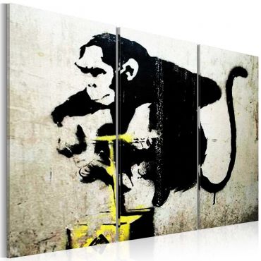 Πίνακας - Monkey TNT Detonator by Banksy 