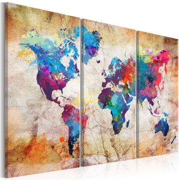 Canvas Print - Maps: Urban Style