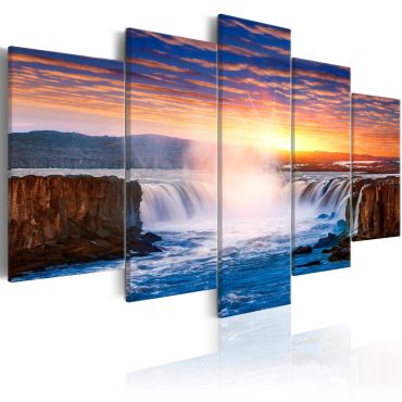Canvas Print - Selfoss Waterfall, Iceland