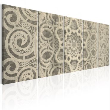 Canvas Print - Austere Mandala