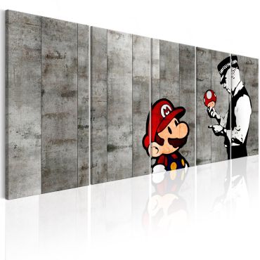 Canvas Print - Graffiti on Concrete