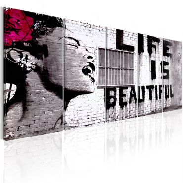 Πίνακας - Banksy: Life is Beautiful
