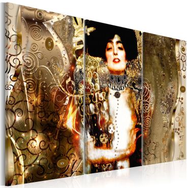 Canvas Print - Judith (3 Parts) Green
