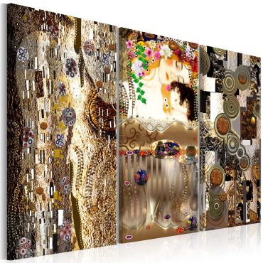 Canvas Print - Mom with Child (3 Parts)