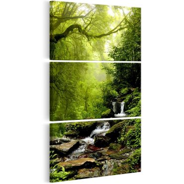 Canvas Print - Brook among Trees 60x120
