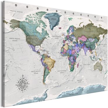 Canvas Print - World Destinations (1 Part) Wide