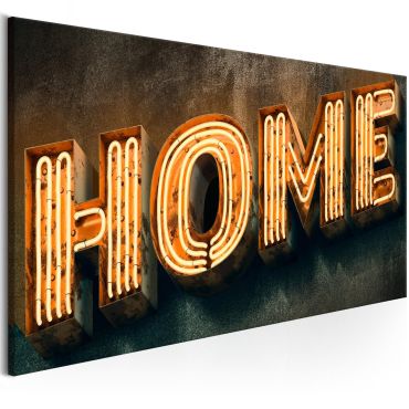 Canvas Print - Oldschool Neon 100x45