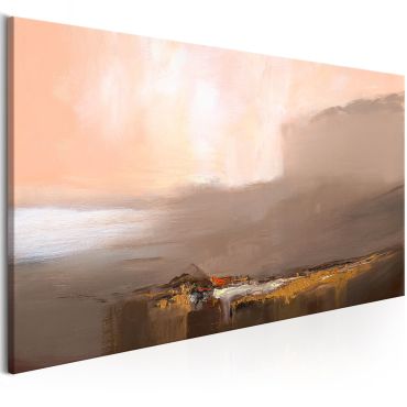 Canvas Print - Last Step (1 Part) Brown Wide 100x45