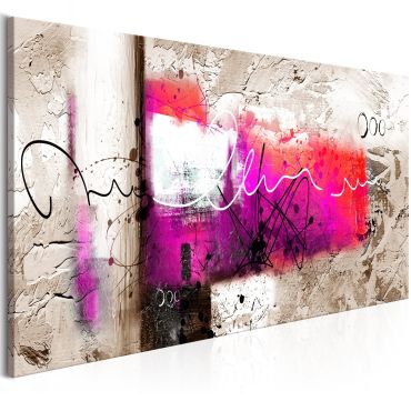Canvas Print - Hammer (1 Part) Pink Narrow