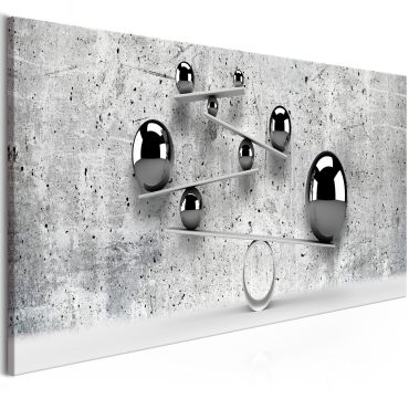 Canvas Print - Balls and Concrete (1 Part) Narrow
